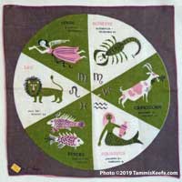 Wheel of the Zodiac I, Green